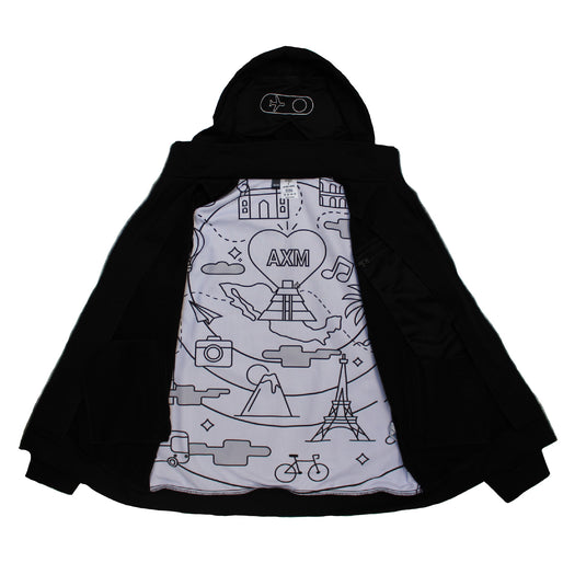 Hoodie Funcional AXM especial para Vuelos