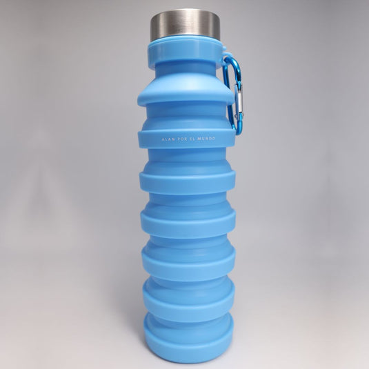 botella de agua plegable