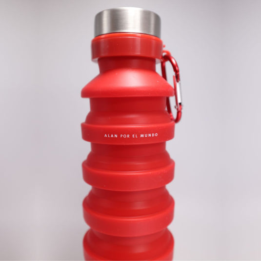 botella de agua plegable