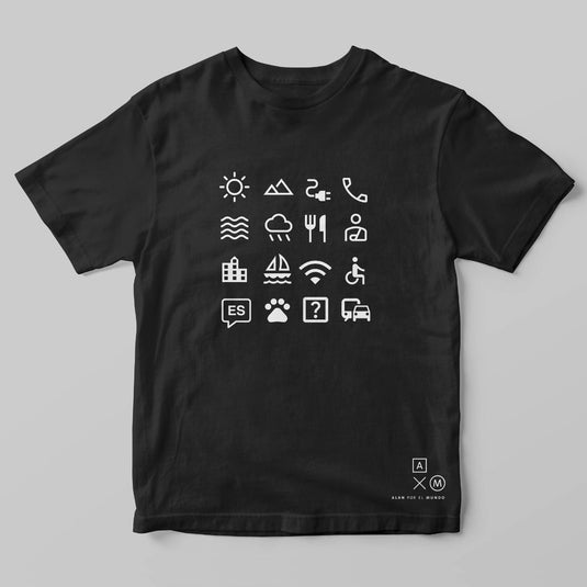 playera negra alan por el mundo